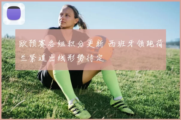 欧预赛各组积分更新 西班牙领跑荷兰紧追出线形势待定