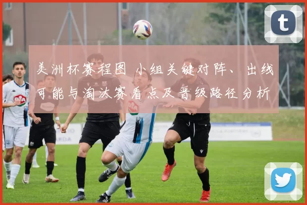美洲杯赛程图 小组关键对阵、出线可能与淘汰赛看点及晋级路径分析