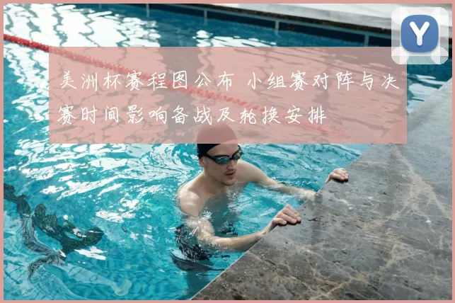 美洲杯赛程图公布 小组赛对阵与决赛时间影响备战及轮换安排