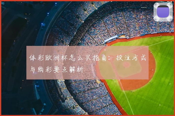 体彩欧洲杯怎么买指南：投注方式与购彩要点解析
